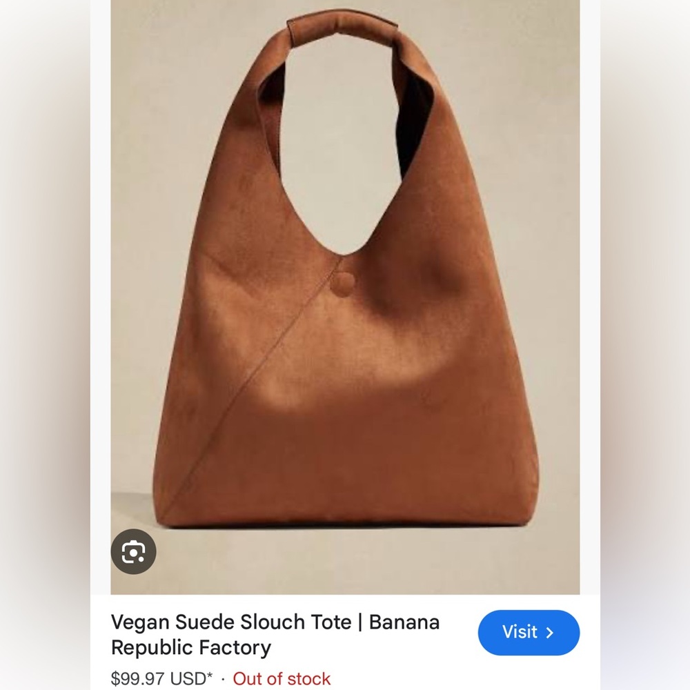Banana Republic Brown Tote Bag